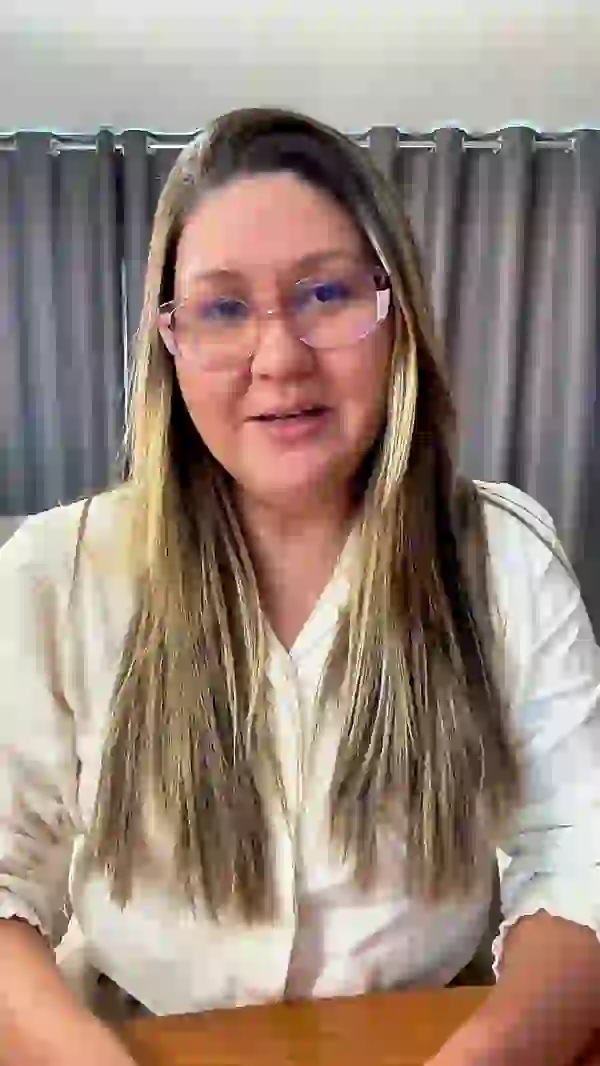 Frame real do vídeo de Paloma Brasil