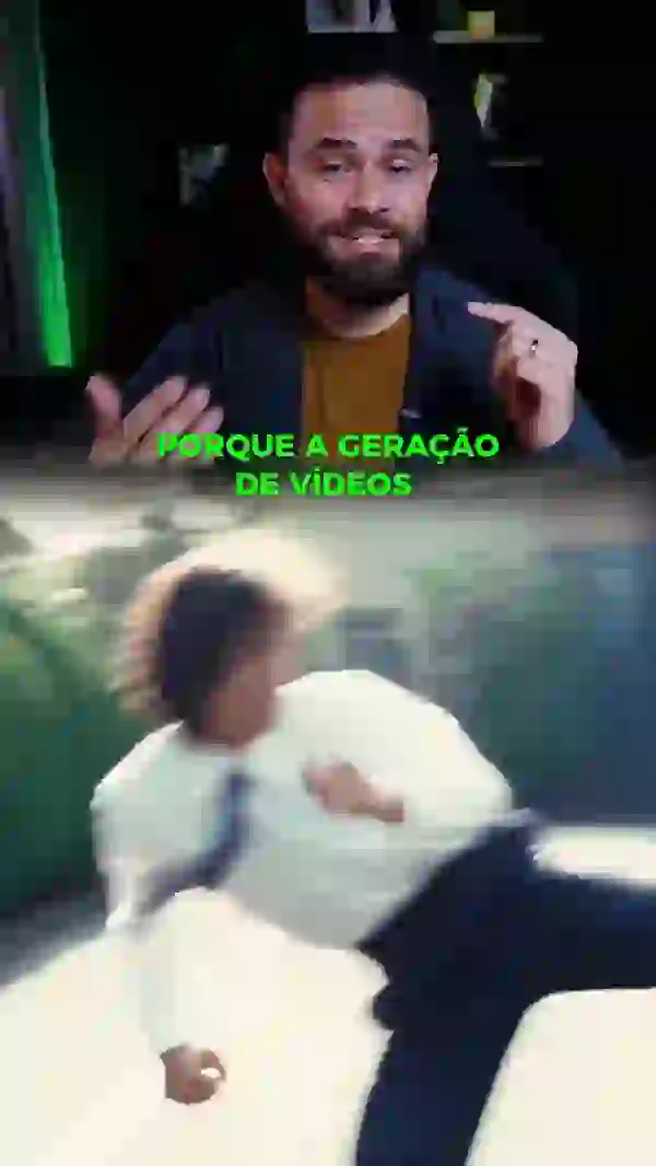 Frame real do vídeo de Rômulo